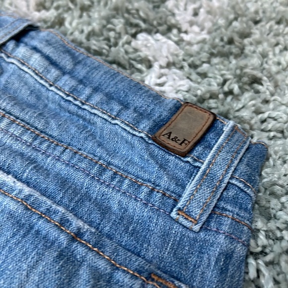 Vintage 🤍Y2K Abercrombie & Fitch👖stretch 2L boot cut Emma jeans BACK TO SCHOOL - Picture 3 of 9